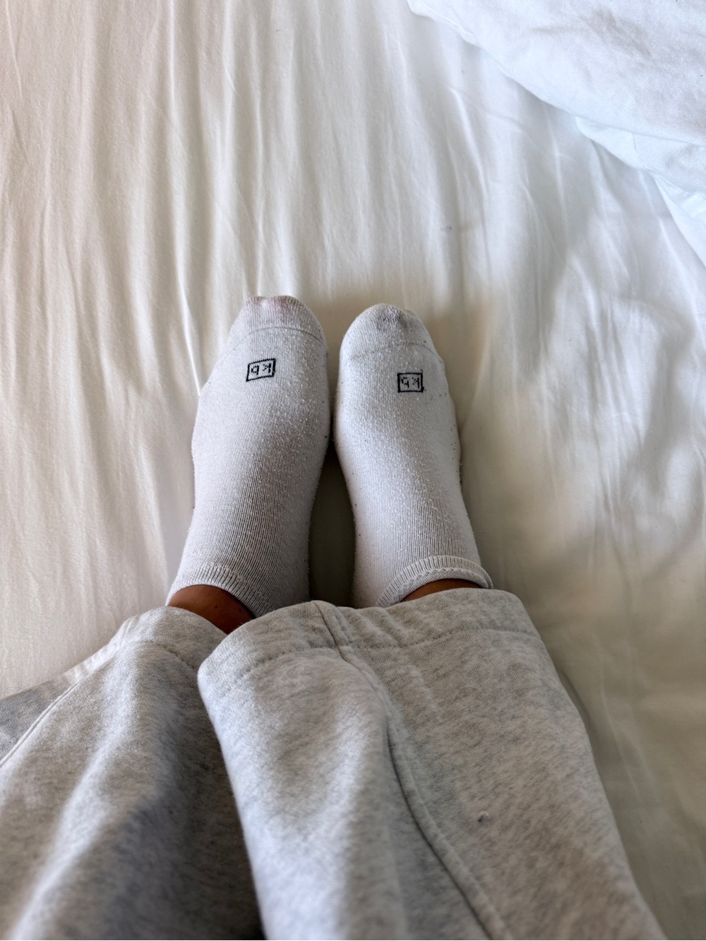 Women’s No-Show Socks - White